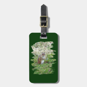Eastern Chipmunk Luggage Tag