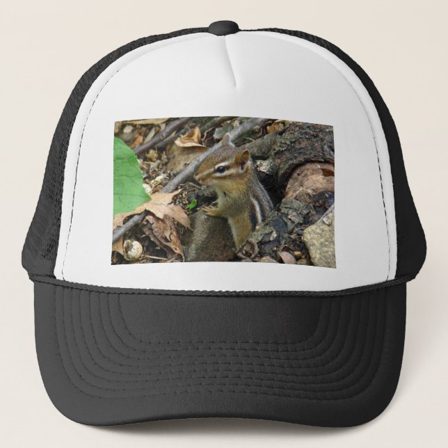 Eastern Chipmunk - Tamias striatus Trucker Hat (Front)