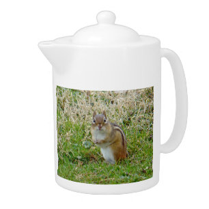 Eastern Chipmunk Teapot