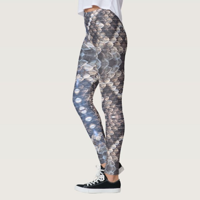Eastern Diamondback Rattlesnake Skin Leggings (Left)