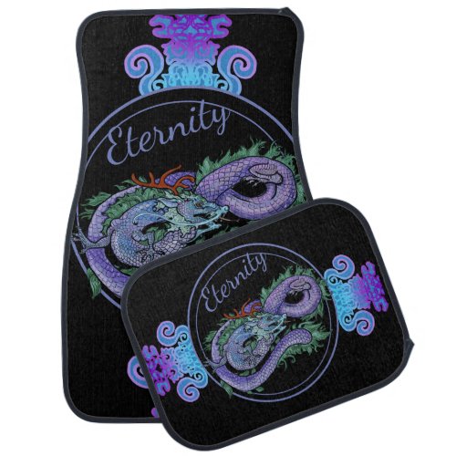 Eastern Dragon Eternity Car Floor Mat