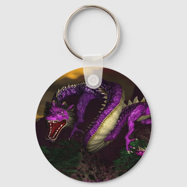 Eastern Dragon keychain (Front)