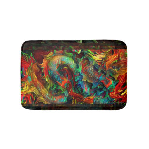 Eastern Dragon Oracle Meditation or Bath Mat