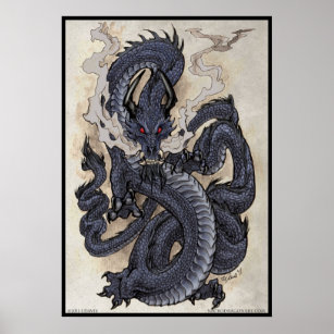 Eastern Dragon Poster