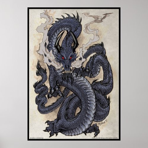 Eastern Dragon Poster