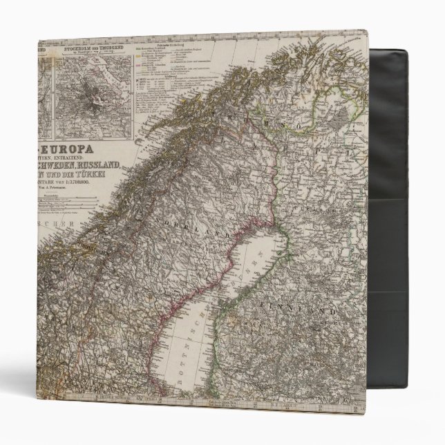 Eastern Europe, Norway Binder (Front/Inside)