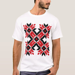 Eastern Europe Pattern, Traditional Folk, Folklore T-Shirt