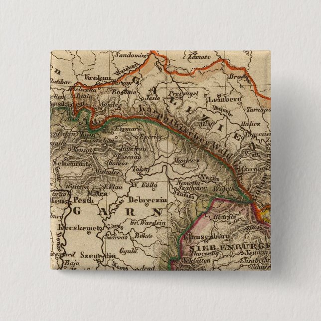 Eastern Europe Pinback Button (Front)