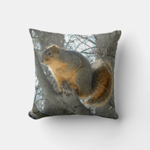 Eastern Fox Squirrel (Tree) Pillow