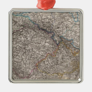 Eastern Germany or Bohemia Metal Ornament
