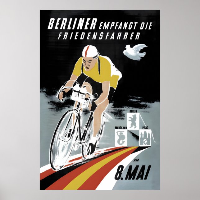 Eastern Germany Poster Berlin welcomes the peace (Front)