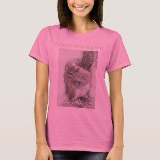 "Eastern Gray Squirrel Study" T-Shirt