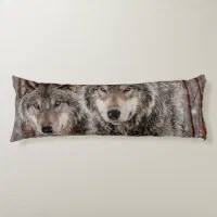 Wolf discount body pillow