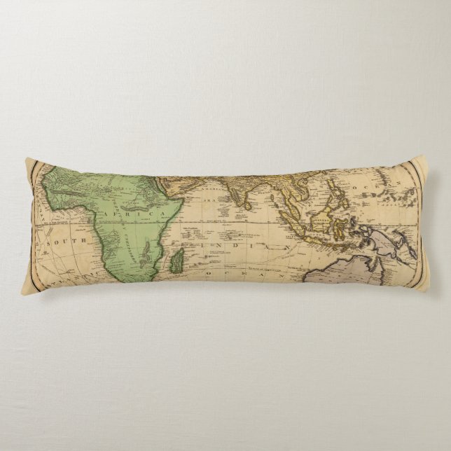 Eastern Hemisphere 10 Body Pillow (Front)