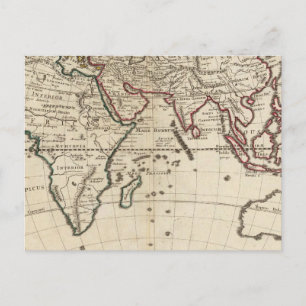 Eastern Hemisphere 10 Postcard