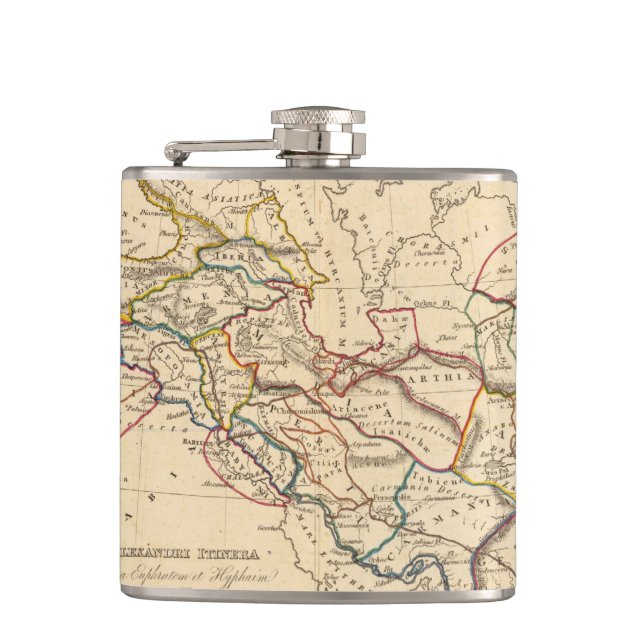 Eastern Hemisphere 11 2 Hip Flask (Front)