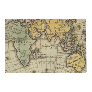 Eastern Hemisphere 11 Placemat