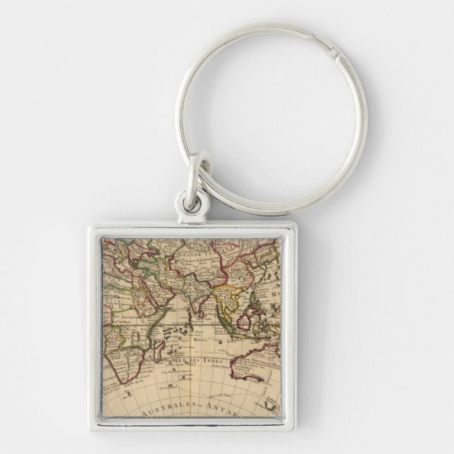 Eastern Hemisphere 12 Keychain (Front)