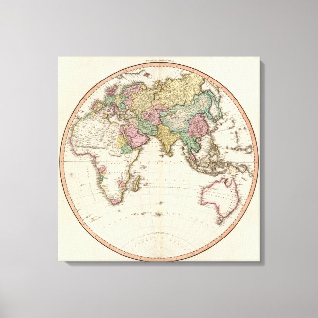 Eastern Hemisphere 14 Canvas Print (Front)
