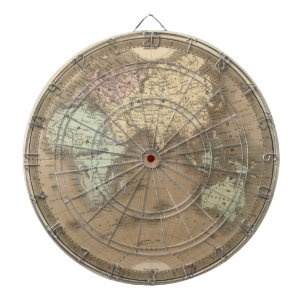 Eastern Hemisphere 14 Dartboard With Darts