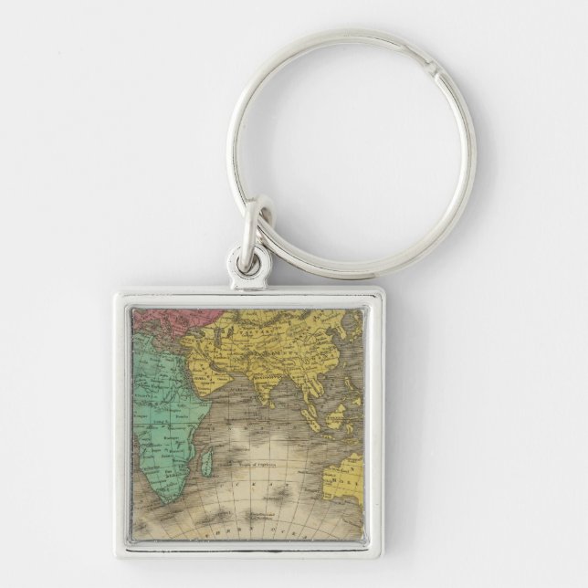 Eastern Hemisphere 15 Keychain (Front)