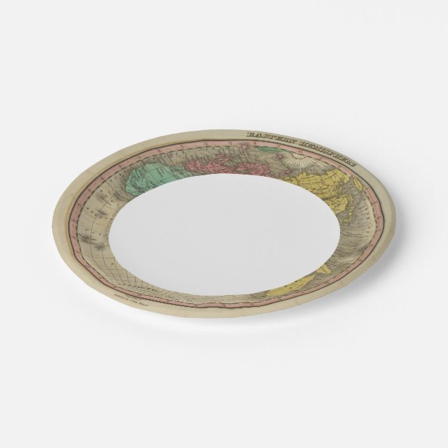 Eastern Hemisphere 15 Paper Plates (Angled)