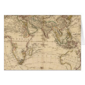 Eastern Hemisphere Circular Map (Front Horizontal)