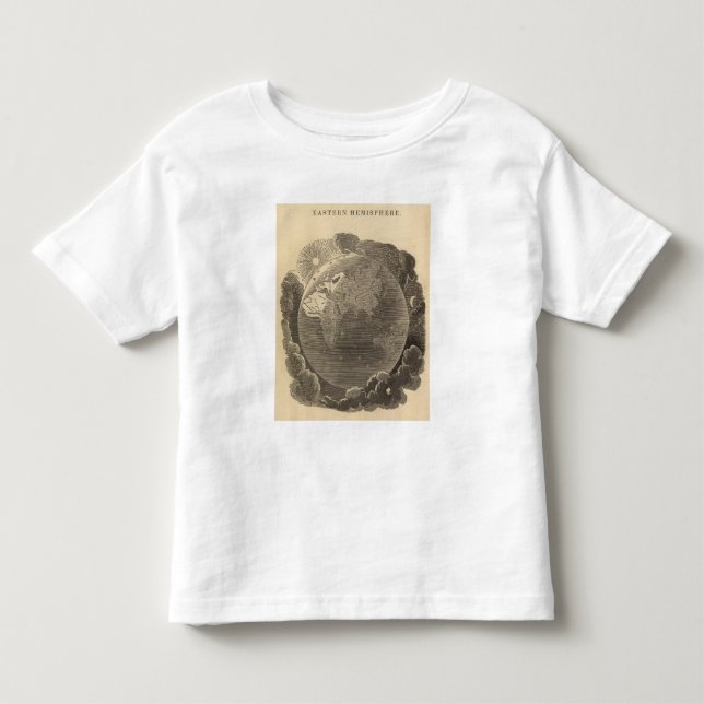 Eastern Hemisphere Map by Goodrich Toddler T-shirt (Front)