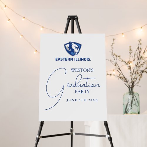Eastern Illinois Panthers Head and Wordmark Logo