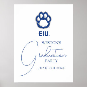 Eastern Illinois Panthers Paw Print & EIU