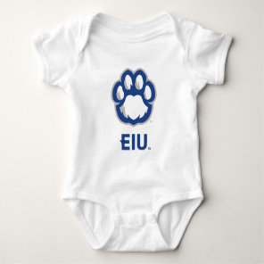Eastern Illinois Panthers Paw Print & EIU Baby Bodysuit
