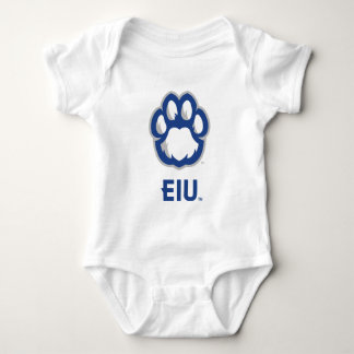 Eastern Illinois Panthers Paw Print & EIU Baby Bodysuit