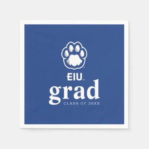 Eastern Illinois Panthers Paw Print & EIU Napkins