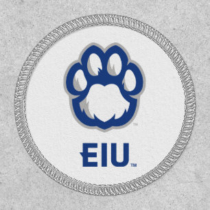Eastern Illinois Panthers Paw Print & EIU Patch