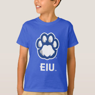 Eastern Illinois Panthers Paw Print & EIU T-Shirt