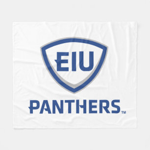 Eastern Illinois Panthers Shield & Wordmark Logo Fleece Blanket