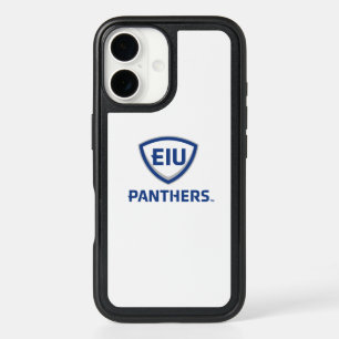 Eastern Illinois Panthers Shield & Wordmark Logo iPhone 16 Case