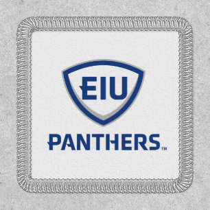 Eastern Illinois Panthers Shield & Wordmark Logo Patch