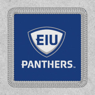 Eastern Illinois Panthers Shield & Wordmark Logo Patch