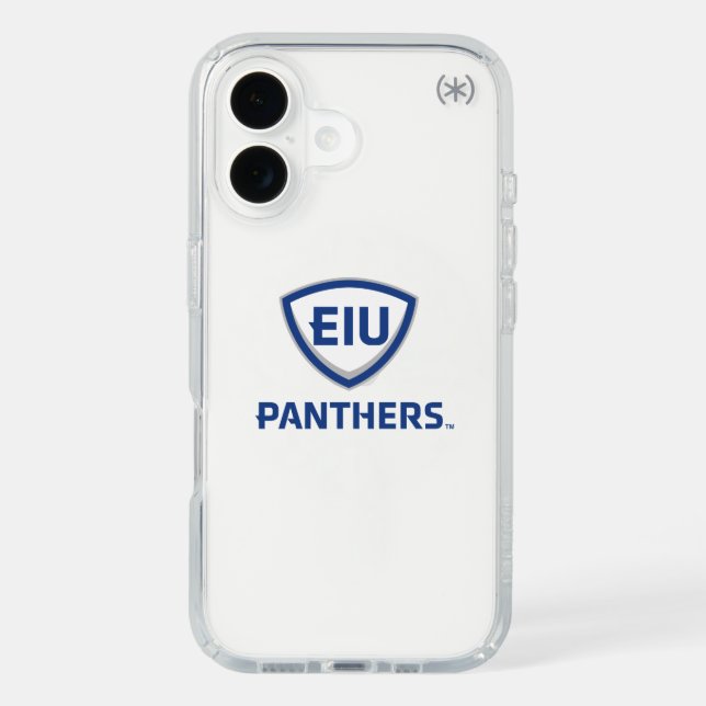 Eastern Illinois Panthers Shield & Wordmark Logo Speck iPhone Case (Front)