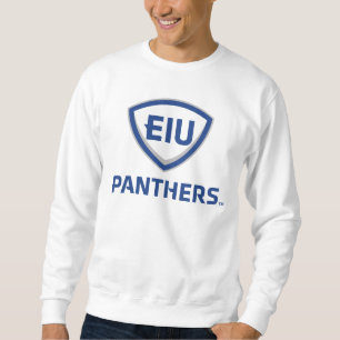 Eastern Illinois Panthers Shield & Wordmark Logo Sweatshirt
