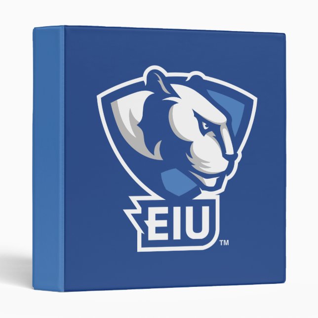 Eastern Illinois University Panthers Logo 3 Ring Binder (Front/Spine)