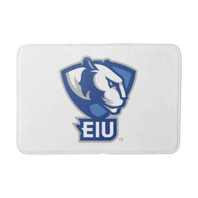 Eastern Illinois University Panthers Logo Bath Mat (Front)