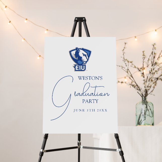 Eastern Illinois University Panthers Logo Foam Board (In Situ (Stand))