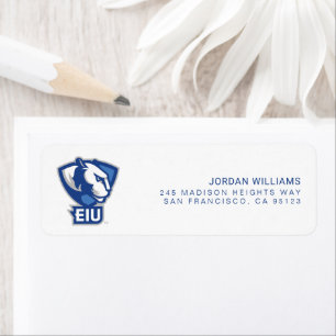 Eastern Illinois University Panthers Logo Label