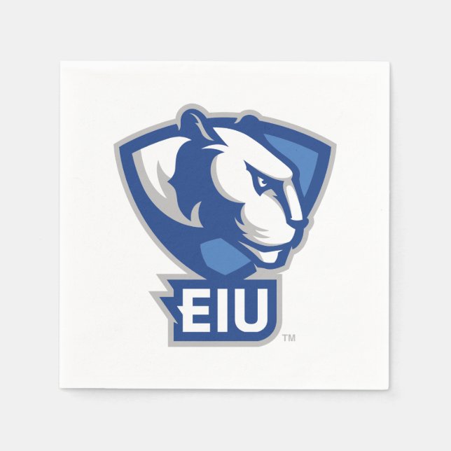 Eastern Illinois University Panthers Logo Napkins (Front)