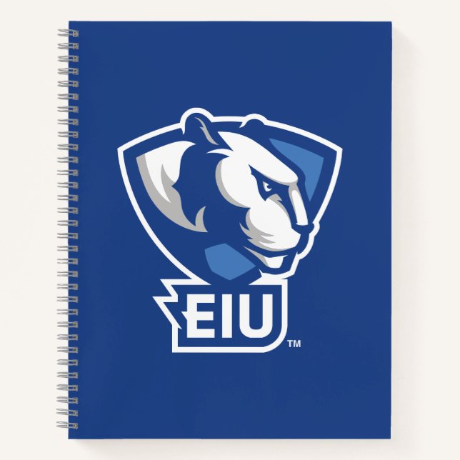 Eastern Illinois University Panthers Logo Notebook (Front)