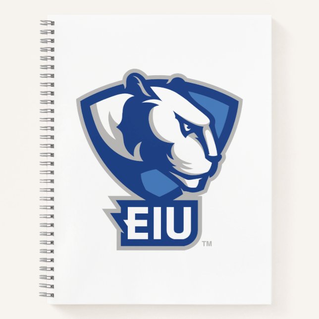 Eastern Illinois University Panthers Logo Notebook (Front)