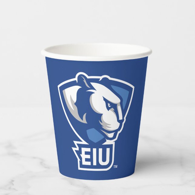 Eastern Illinois University Panthers Logo Paper Cups (Front)