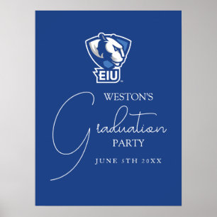 Eastern Illinois University Panthers Logo Poster